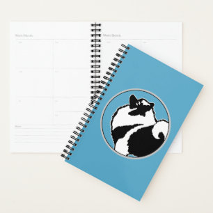 Keeshond Graphics - Cute Original Dog Art Planner