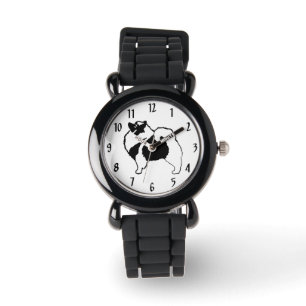 Keeshond Graphics  - Cute Original Dog Art Watch