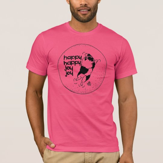 Keeshond Happy Happy Joy Joy T-Shirt
