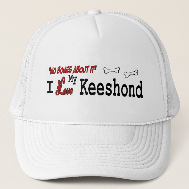 Keeshond (I Love) Hat (Front)