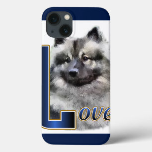 Keeshond LOVE Gifts iPhone 13 Case