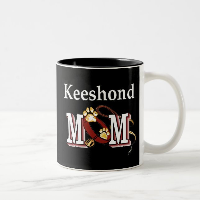 Keeshond Maman Mug (Droit)