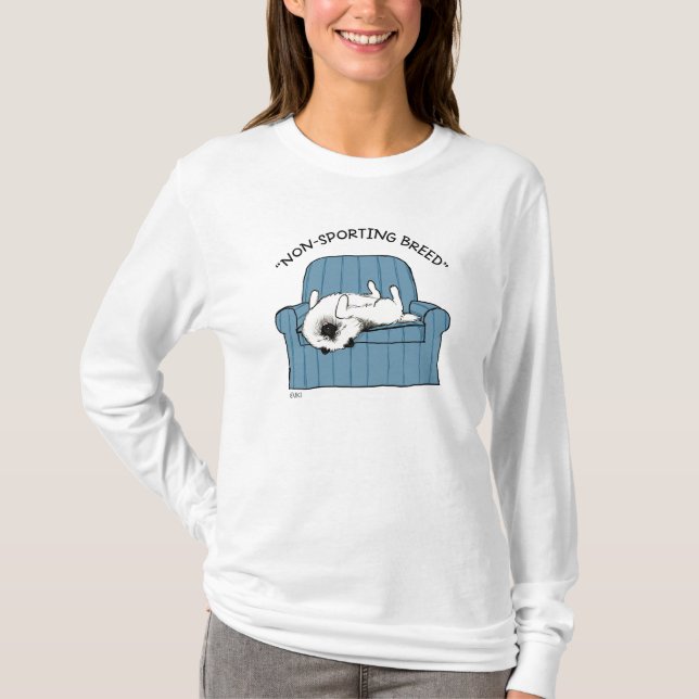 Keeshond "Non-Sporting Breed" T-Shirt (Front)