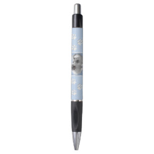 Keeshond Pair of Kees Painting Original Animal Art Pen