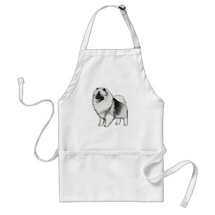 Keeshond Standard Apron