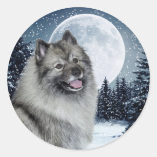 Keeshond Stickers