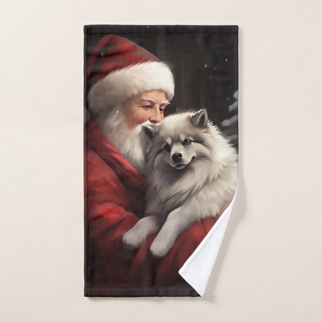 Keeshony Avec Noël Festif Du Père Noël (Serviette à main)