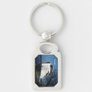 Keewatin metal key chain