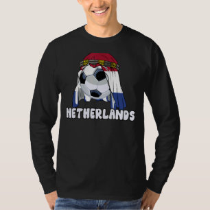 Keffiyeh Ball Netherlands Soccer Fans Football T-Shirt