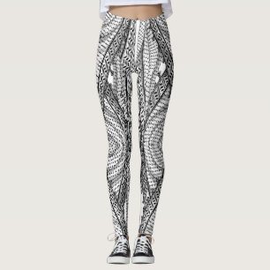 Keffiyeh Palestinian Scarf Traditional Fabric Leggings