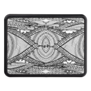 Keffiyeh Palestinian Scarf Traditional Fabric Trailer Hitch Cover