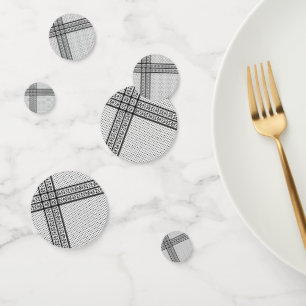 Keffiyeh Symbol of Palestine Resistance Pattern Confetti