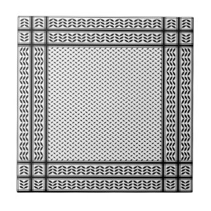Keffiyeh Symbol of Palestine Resistance Pattern Tile