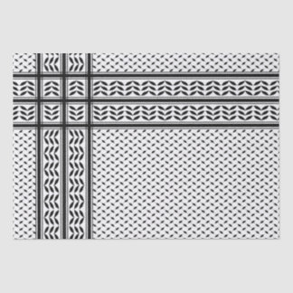 Keffiyeh Symbol of Palestine Resistance Pattern Tissue Paper