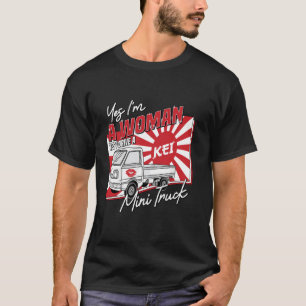 Kei Truck Driving Japan Truck Kei Women Japanese M T-Shirt