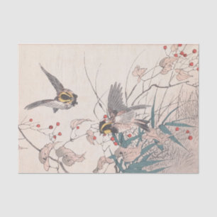 Keinen Kachō Gafu, Pl.27 by Imao Keinen Tissue Paper