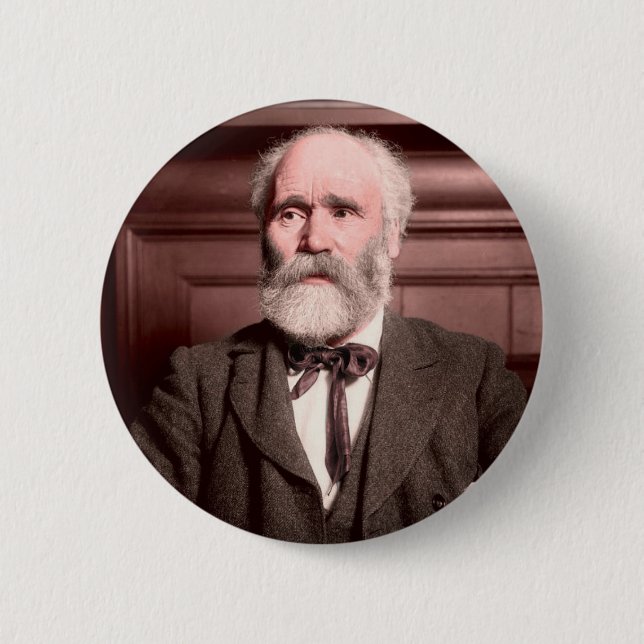 Keir Hardie 2 Inch Round Button (Front)