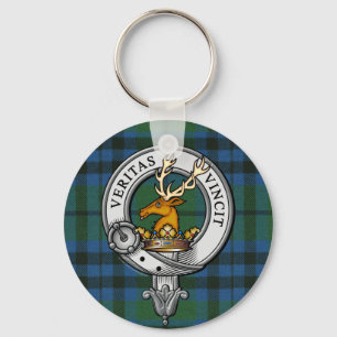 Keith Crest and Tartan Keychain