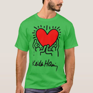 keith pain haring 2 Pillow T-Shirt