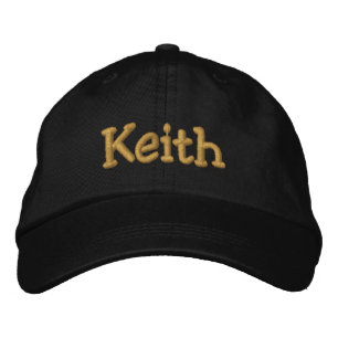 Keith Personalized Baseball Cap / Hat