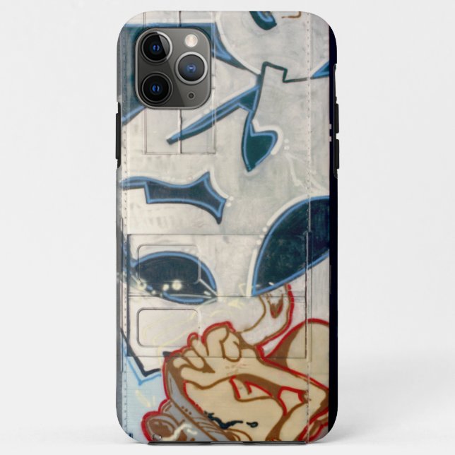 KEL139 Classic Graffiti Subway Car Phone Case (Back)