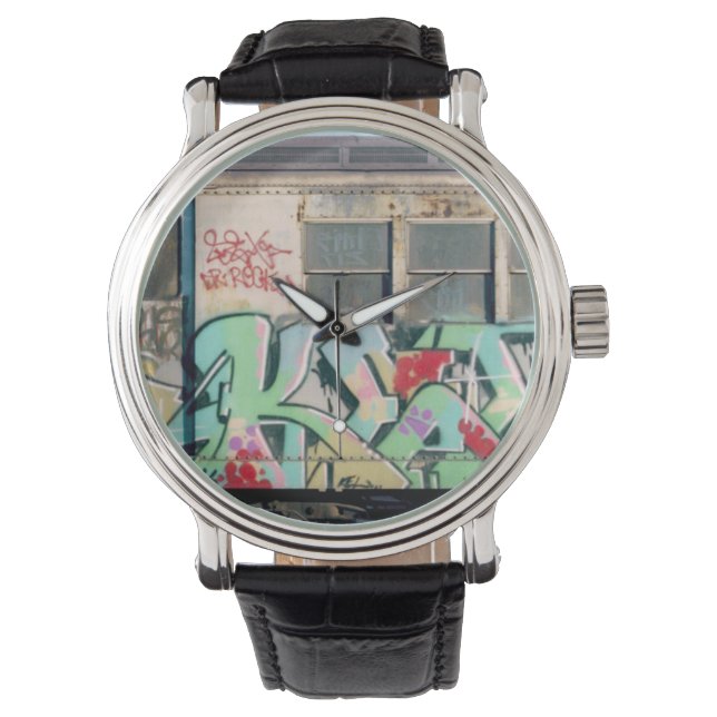 Kel139 Classic New York City Graffiti Watch (Front)