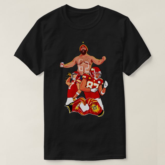 Kelce brother Travis KELCE xkelce TShirt (Design Front)