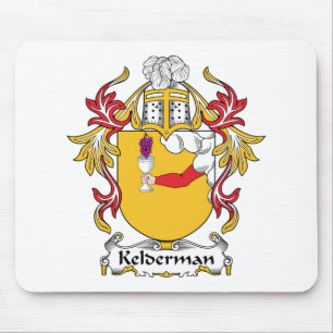 Kelderman Family Crest Mouse Pad