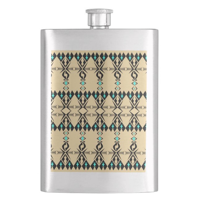 Kele ~ Sparrow Hip Flask (Front)