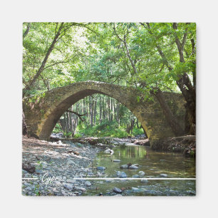 kelefos medieval bridge at Cyprus, magnet