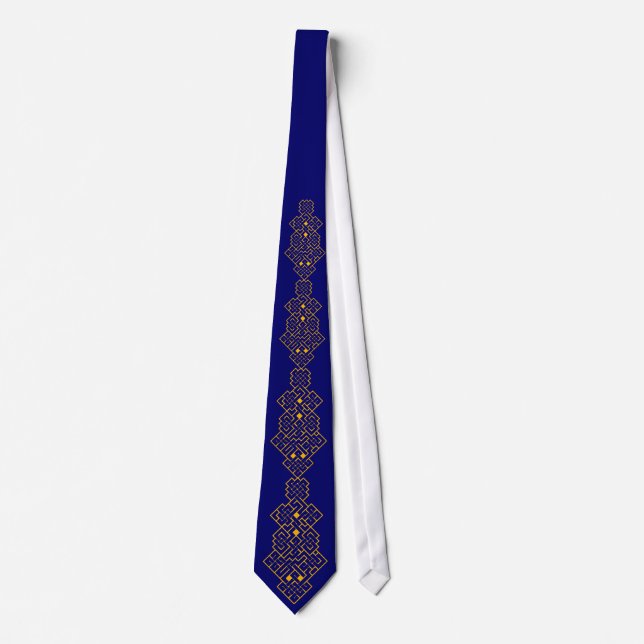 Kelen Interlace Tie - blue (Front)