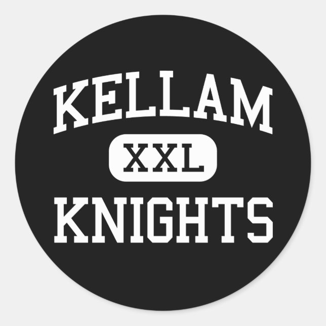 Kellam - Knights - High - Virginia Beach Virginia Classic Round Sticker (Front)