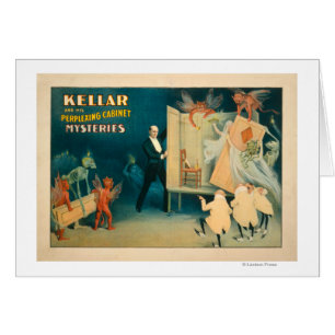 Kellar et son cabinet perplexe Mystères Magi