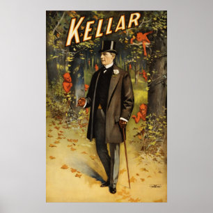 Kellar in the woods with demons poster
