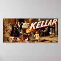 Kellar le Poster vintage magicien - Paranormal