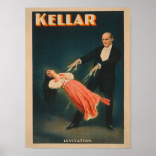 Kellar Levitation Magic Poster #2