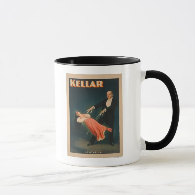 Kellar Levitation Magic Poster #2 Mug (Right)