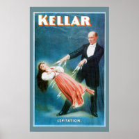Kellar ~ Levitation Magician Vintage Magic Act