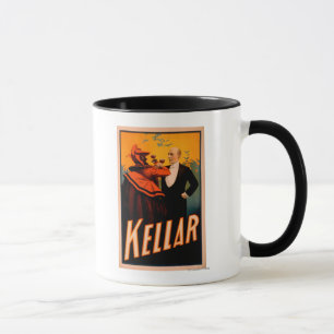 Kellar Magician Drinking Wine with the Devil Mug