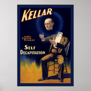 Kellar ~ Vintage Magician Poster