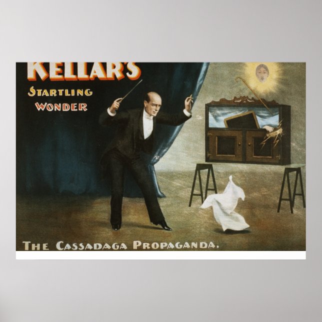 Kellar's startling wonder poster (Front)