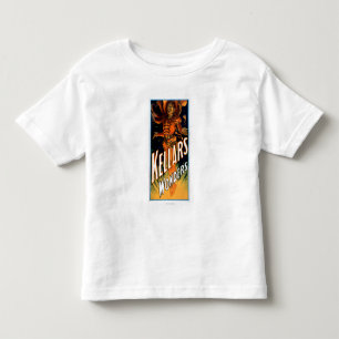 Kellar's Wonders Dressed like Devil Magic Toddler T-shirt