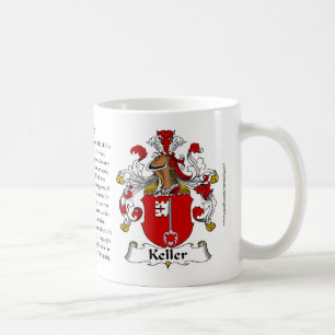 Keller Family Coat of Arms Mug