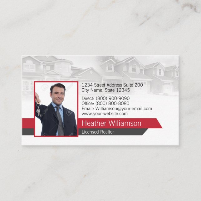 Keller Williams Business Card BC18061KW (Front)