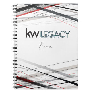 Keller Williams Legacy artsy personalized Notebook