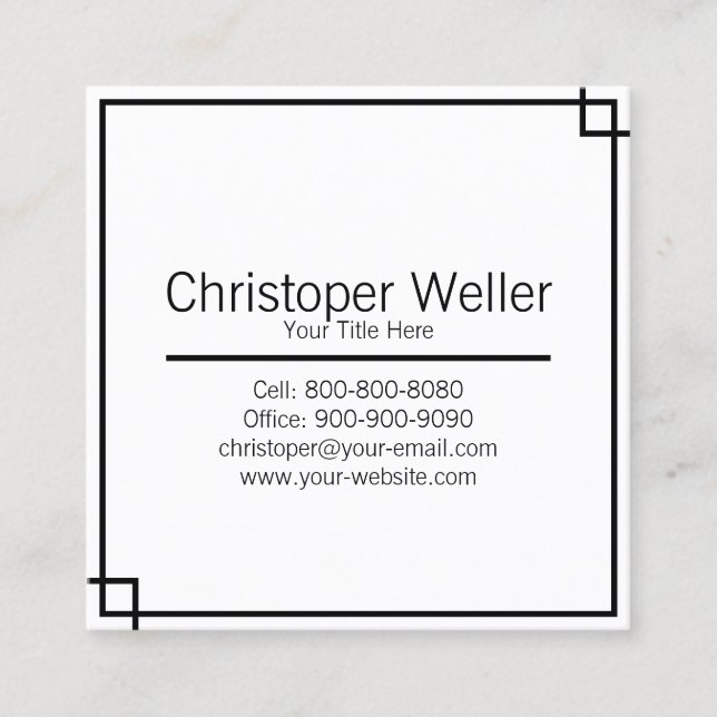 Keller Williams Real Estate Business Card (Front)