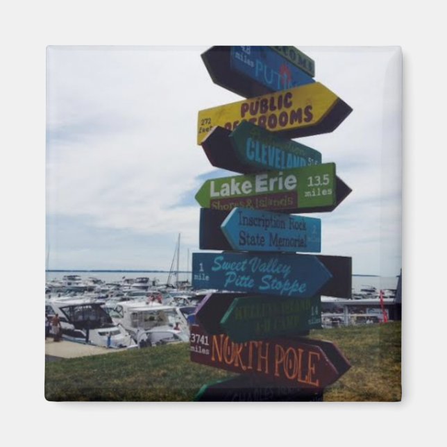 "Kelley's Island" Ohio Magnet (Front)