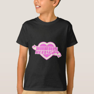 Kelly 2024 Trendy Heart Pink Girly Democrat T-Shirt