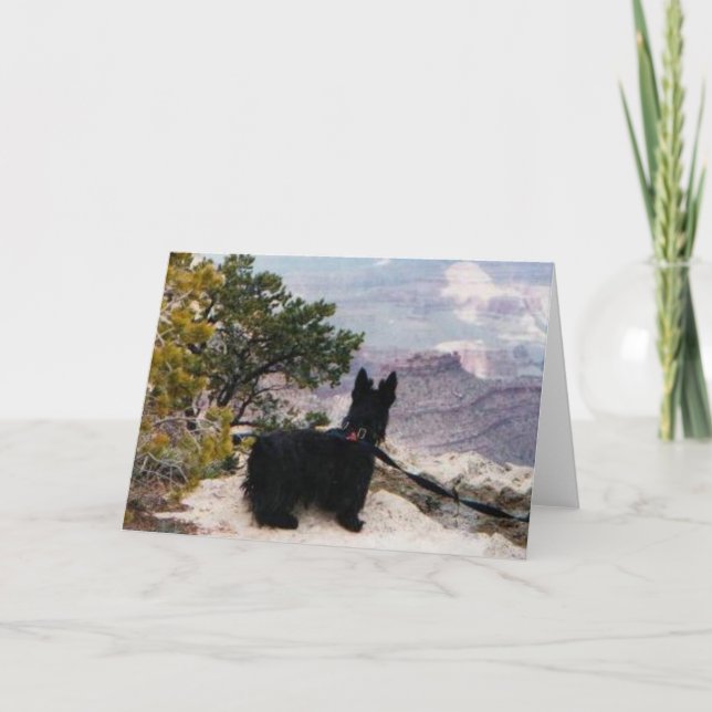 Kelly Boo à Grand Canyon Carte de voeux (Devant)