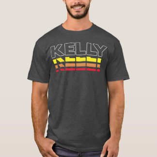 Kelly First Name Funny Vintage Sunset Kelly vintag T-Shirt